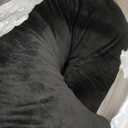 AOSSA BBL Pillow After Surgery for Sleeping, Brazilian Butt Lift Post Surgery for Sitting Driving, Booty Lumbar Seat Cushion, Hip Support for Chair Bed Donut Pillow, BBL Recovery Supplies (Black)