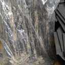 4 in x 25 Ft Garden Landscape Edging, No Dig Garden Edging Border Kit with 46 Pcs Spikes for Flower Bed Lawn Yard Grass Black