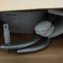 Momcozy CocoSway Baby Swing, Electric Swing for Infants with 180 Rotating Seat, 6 Soothing Sway Motions & 4 Speeds, Remote & Touchscreen, 8 Preset Lullabies, Grey (Gray)