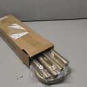 Warm Gold Wrap Around Curtain Rod, 1 Inch Diameter, 28 to 86 Inch, Adjustable Blackout Curtain Rod with Zinc Alloy Double-deck Finials and Aluminum Center Brackets