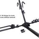 MaxxHaul Platform Bike Rack for 2 Bikes - Hitch Mounted Tray Carrier for SUV, Van, & Truck - Adjustable Tire Cradles & Foam Padded Hooks - Fits 2" Class III & IV Hitches (50027)