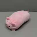 8 Inch Long Plush Pig Stuffed Animal Pig Hugging Pillow Cuddly Pig Pillow Plushies Toy Home Decor Pink Piggy Huggable Anime Gifts for Kids and Lovers in Birthday, Valentines