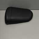 Black Motorcycles Leather Rear Pillion Passenger Seat Cushion Compatible with Suzuki GSXR GSX-R 600 750 2006 2007