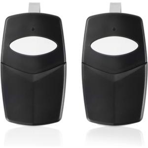 3089 Multi-Code Gate Opener 300 MHz, 308911/1089/3070/3060 Remote Clicker 10-dip for Linear Garage Door Openers Gate Control Transmitter 2 Pack