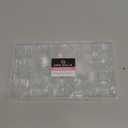 UNA GELLA Short Square Nail Tips 504pcs Square Gel Nail Tips 12 Sizes Full Cover Clear Press On Nails Fake Nails Extension for Home DIY Salon