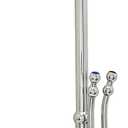 Westbrass D262-NL-05 Docalorah 10" 2-Handle Hot and Cold Water Dispenser Faucet (Tank Sold Separately), Polished Nickel