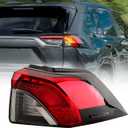 Clidr Tail Light for Toyota RAV4 2019 2020 2021 2022 Outer Rear Brake Lamp Replace# 81560-0R090 TO2805148 Passenger Side (Right)