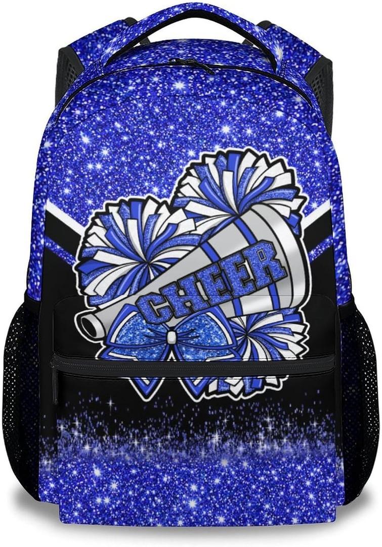 School Backpack for Girls - Cheer Backpacks for Cheerleading, 17 Inch Large Capacity Cheerleader Bookbag Gifts for Middle School, One Size