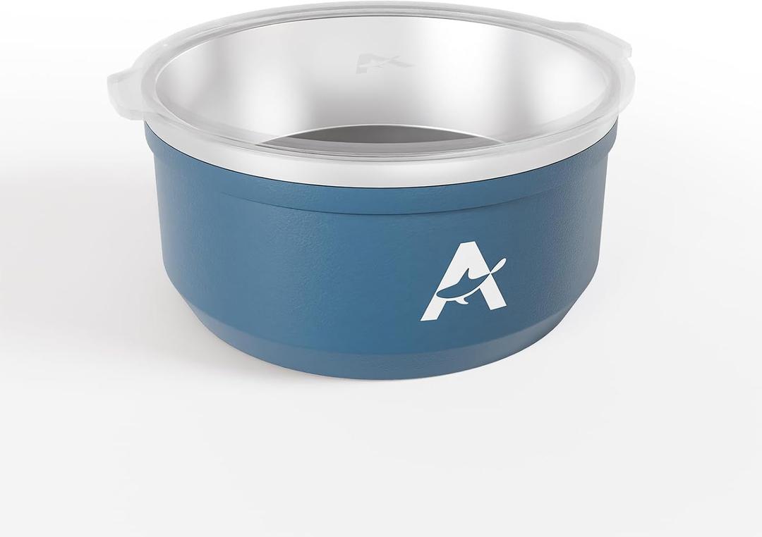 AEWHALE Outdoor Camping Bowl-Vacuum Insulated Stainless Steel Bowl with Lid for Lunch Bento Box, Picnic and Travel 2 Quart
