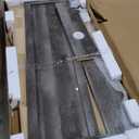 Signature Design by Ashley Wynnlow Rustic Queen Panel Bed with Metal Slats, Foundation or Box Spring Needed, Gray (Grey)