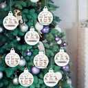 Tenceur 25 Sets Christmas Team Gifts for Employee Coworkers Staff Thank You Ornaments Bulk Work Team Holiday Office Gifts Coworker Ornament Employee Christmas Money Holders for Cash Tree Decor