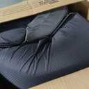 TRIXIE Dog Bed Alena 31 x 24 in Blue-Grey – Rectangular Cuddly Bed with Soft Velvet Cover, Dog Basket for Medium-Sized Dogs, Firmly Integrated Cushion, Non-Slip Bottom - Soft & Washable - 37791