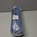 Everlasting Comfort Doctor Recommended Memory Foam Seat Cushion for Office Chairs & Car - Ergonomic Office Desk Accessories - Cushions for Tailbone Pain Relief, Sciatica (Navy Blue, Large)