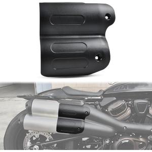Rear Passenger Heat Shield Cover for Harley Sportster S 1250, Black Exhaust Pipe Heat Insulation Cover for Harley Sportster S 1250 RH1250S 2021-2024 Accessories(New Upgrade)