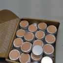 Lounsweer 50 Pcs Cielito Lindo Party Favors Mexican Jar Candles for Guests 1 oz Lavender Scented Soy Wax Candles Bulk Favors for Birthday Baby Shower Party Supplies (Orange)