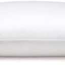 DOWNLITE Flat & Soft Down Pillow – Hypoallergenic Premium Down (Not Feathers) – Standard Size, 20 x 26