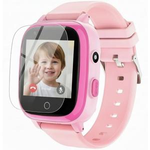 cjc 4G Smart Watch for Kids with GPS Tracker, Globally Applicable, Texting and Calling, Kids Watch for Ages 4-12 - Includes Video Call, Chat, SOS Alerts, App - Fun & Educational Birthday Gift Idea (Pink)