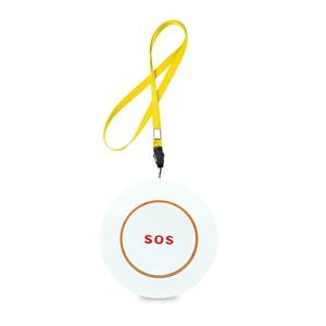 PILSAMAS Wireless Call Button - Panic Button Only, Smart WiFi HUB Rquired - No Monthly Fee, Emergency Alert Button for Seniors at Home