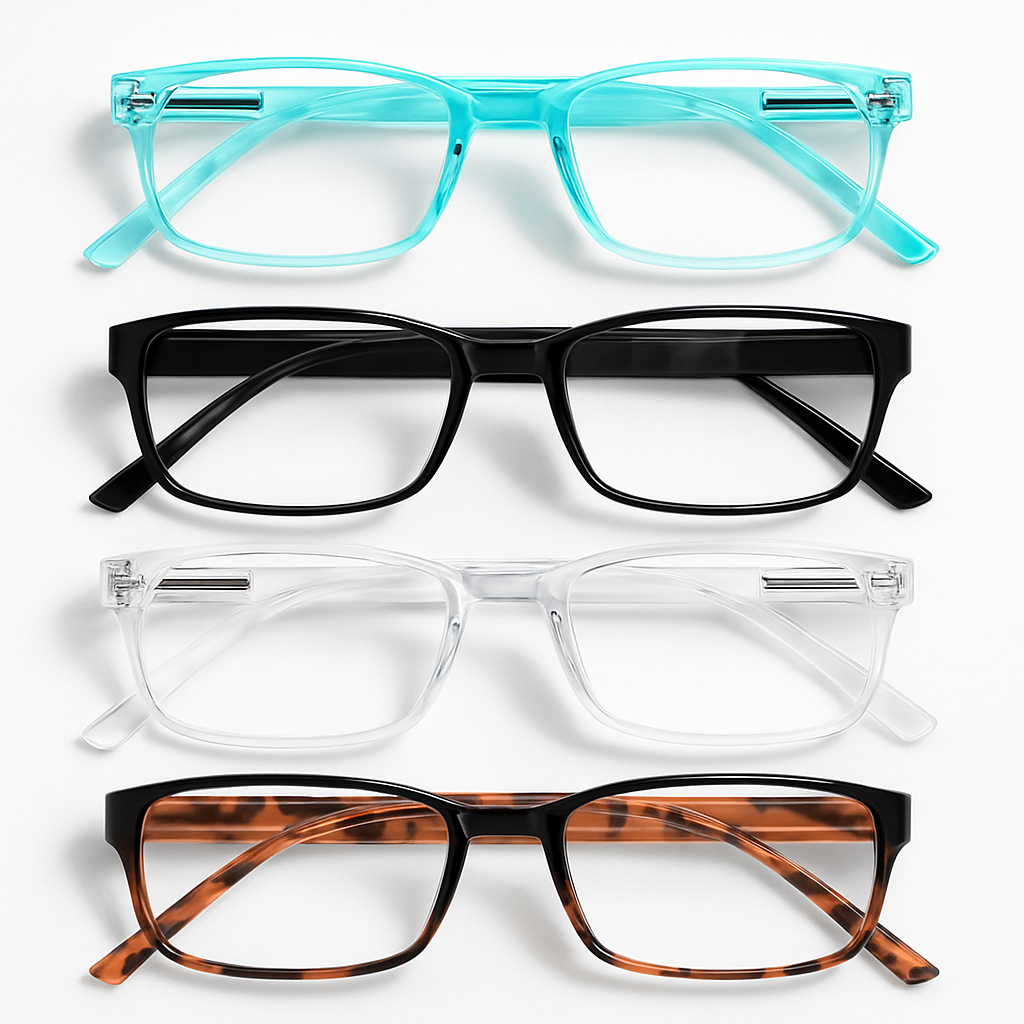 Gaoye Professional Reading Glasses for All Day - Computer Readers with Blue Light Protection, +4.0