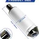 28mm Exhaust Muffler Silencer Compatible with 125cc 110cc 50cc 90cc Pit Dirt Bike CRF50 SSR Tao tao Coolster Apollo, 1.1" Universal Motorcycle Slip on Muffler for ATV Mini Bike Go Kart Parts