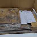 Leesingdo Record Player Stand with Vinyl Storage, Vinyl Record Storage Cabinet Holds Up to 150 Albums, End Table for Record Player, Turntable Stand for Living Room, Brown : Home & Kitchen