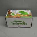 iPlay, iLearn Bouncy Pals Dinosaur Hopper Toy 2 Year Old Boy, Toddler Plush Bounce Animals, Ride on Bouncing Triceratops for Kids, Outdoor Hopping Horse Bouncer, Cool Birthday Gifts 3 4 5 6 Yr Girls