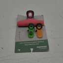 Items 4U! Soft Grip Bag Clips, Assorted Sizes, Assorted Colors, 1-Pack (3 Clips in total)
