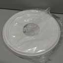 EIFHYT Molded Nylon Ceiling Medallion for Light Fixtures and Ceiling Fans 13"OD x 4"ID x 1-1/8"P (Fits Canopies up to 10-1/4") White