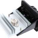 Holstein Parts 2BMR0069 Blower Motor Resistor - Compatible With Select Buick Riviera, Roadmaster; Cadillac Fleetwood; Chevrolet Express 2500; Oldsmobile Aurora, Cutlass Supreme