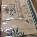 Premium 100% White Bamboo Paper Towels, Large Size Sheets, 12 Rolls
