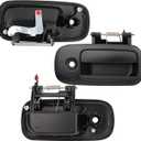3Pcs Exterior Door Handles for 1996-2009 Chevy Express,GMC Savana 1500 2500 3500 4500 Van, for Front Left & Right & Rear Right Sliding Side Door, Replaces 83373 10359094 79320 10359093 79321 25866275