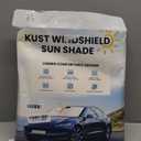 KUST Windshield Sun Shade for 2024 2025 2026 Hyundai Santa Fe Custom Fit Sunshade Accessories Window Sun Visor Protector Foldable Blocks Sun UV Rays