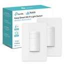 Kasa Smart Motion Sensor Switch, Single Pole, Needs Neutral Wire, 2.4GHz Wi-Fi Light Switch, Works with Alexa & Google Assistant, UL Certified, No Hub Required(KS200MP2),White,2-Pack