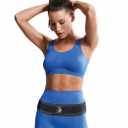 Serola Sacroiliac Belt for SI Joint Dysfunction (Medium fits 34 to 40) Lower Back, Pelvic & Hip brace for Women & Men | Non-Slip, Adjustable & Breathable Brace (Black, M)