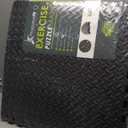 ProsourceFit Puzzle Exercise Mat  in, EVA Interlocking Foam Floor Tiles for Home Gym, Mat for Home Workout Equipment, Floor Padding for Kids, Black, 24 in x 24 in x  in, 48 Sq Ft - 12 Tiles