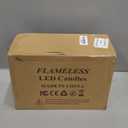 Vinkor Flameless Candles Battery Operated Candles Real Wax Pillar LED Candles with 10-Key Remote and Cycling 24 Hours Timer (Ivory 4" 5" 6" 7" 8" 9")