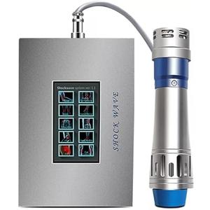 Extracorporeal Shockwave Therapy Machine for Deep Tissue Pain Relief Shock Wave Device with 7 Massage Heads for Plantar Fasciitis,Sports Injuries Non-Invasive Focused Shockwave Machine