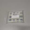 Bezelry 12 Pieces Flower Flourish Dark Copper Color Metal Shank Buttons. 20mm (3/4 inch) (Dark Copper)