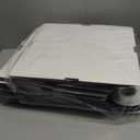 6 Pack Large Clear Cake Box with Ribbon, Tall Cake Box Carrier 12x12x10 Inch, Tiered Transparent Cake Packaging Boxes with Lid and Board, PET Clear Gift Containers for Birthday Wedding Party