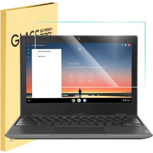 Tempered Glass Screen Protector for 11.6 inch Lenovo IdeaPad 3/Flex 3 Chromebook /Lenovo Chromebook 100e 100w 300e 300w 500e 500w 11.6/ Chromebook N21 N22 N23 11.6, 9H, Bubble Free, Anti Fingerprint
