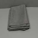 Home Brilliant Patio Pillows Outdoor Spring Waterproof Linen Throw Pillows Lumbar Rectangle Accent Pillows for Bed Room Indoor Outside, 4 Pieces, 12x20inches(30x50 cm) Light Grey