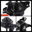 A-Premium 4PCS Engine Motor Mount and Transmission Mount Set Compatible with Honda Fit 2007-2008 L4 1.5L, Manual Transmission, Replace# 50840-SAA-003, 50810-SAA-982