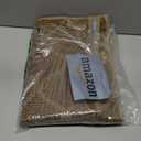 COSY HOMEER Kitchen Rug Non Slip Washable 20"x32", Absorbent Kitchen Mats for Floor, Runner Rugs for Kitchen Floor, 100% Polypropylene Kitchen Sink Rug (Beige)