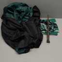 OYYJIG Magician Robe for Adult Teens, Wizard School Costume for Men Women,Four Magic College Styles Cloak Witch Hooded Cape (Green, S)