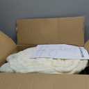 Wang Xin Three Layer Cat Tree with Cat Condo Scratch Pad and Two Hammocks,Beige (Small)