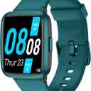 Smart Watch, Fitness Tracker with Touchscreen, Heart Rate Monitor, Blood Oxygen, Sleep Tracking Fitness Watch 5ATM Waterproof Smartwatch for Women Men Pedometer Step Calories for Android iOS (41mm, green)