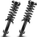 Front Complete Shock Absorber Strut Assembly with Coil Spring Fit for Honda Accord 2.4L 2008 2009 2010 2011 2012, for Accord 3.5L Coupe 2008-2012, Replace 172562L 172562R, 2PCS