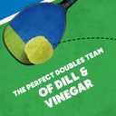 6 x Vlasic Pickle Balls, Dill Pickle Flavored Corn Puffs, Pickleball Gifts, Easter Basket Stuffer for Pickle Lovers, 2 oz. (1 Count)