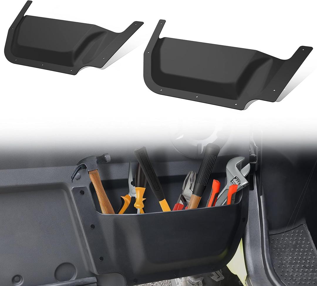 SAUTVS Interior Seat Door Pockets for Yamaha RMAX 2/ RMAX 4 1000, Interior Door Pockets Storage for Yamaha Wolverine RMAX2 1000/ RMAX4 1000 2021-2025 Accessories (2PCS)