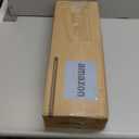 BAYKA Floating Shelves for Wall, 22.5 inches Wall Mounted Rustic Wood Shelves for Bathroom, Bedroom, Living Room, Floating Shelves for Books/ Storage/ Decor (Black, Set of 3)